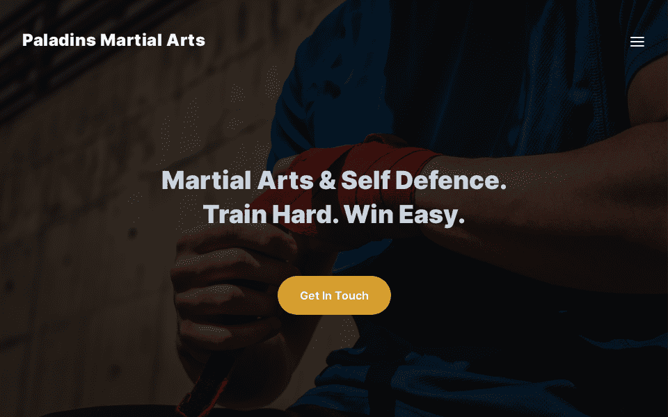 Paladin Demo Home Page